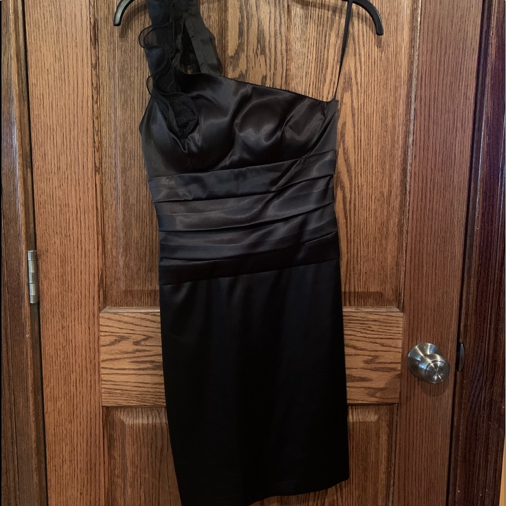 black b.smart mini dress